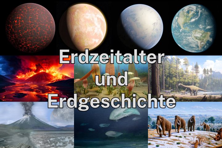 Erdzeitalter und Erdgeschichte