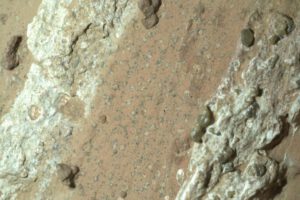 Leoparden Flecken und Olivin auf dem Felsen "Cheyava Falls", 18. Juli 2024